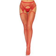 O-Ring Garter Belt Industrial Net Stockings