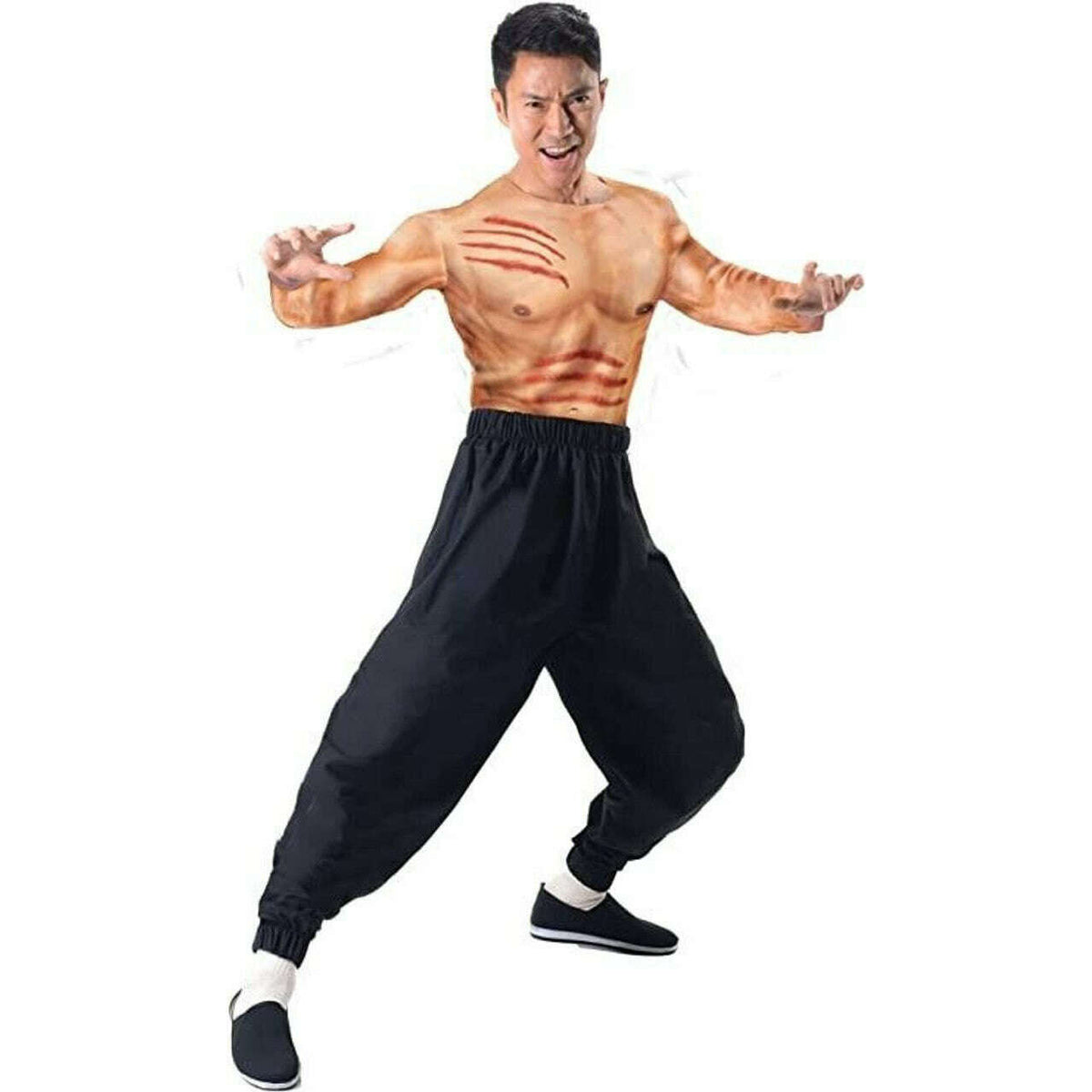 Officially Licensed Bruce Lee Muscle Shirt/Pants Adult