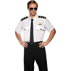 Officially Licensed Pan Am Men's Pilot Shirt