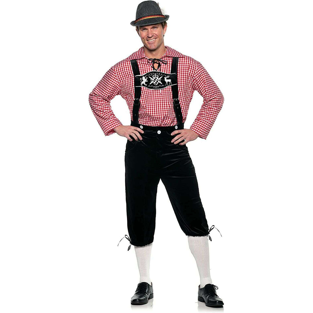 Oktoberfest Deluxe Lederhosen Men's Costume