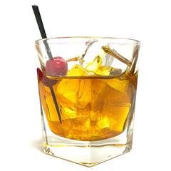 Old Fashioned Whiskey Fake Drink Static Prop