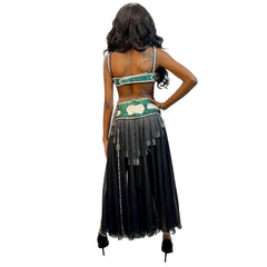 Original Sequin Belly Dancer Girl Adult Costume