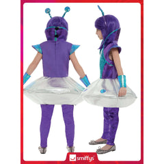 Out Of This World Alien Girl Kids Costume