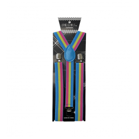 Pan Pride Print Suspenders