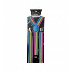 Pan Pride Print Suspenders