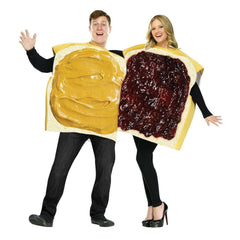 Peanut Butter & Jelly Couples Costume Set