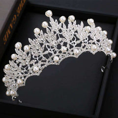 Pearl Silver Bridal Tiara