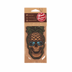 Pineapple Skull Air Freshener