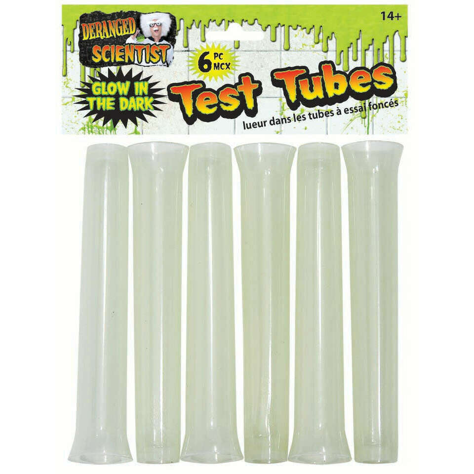 Plastic Scientist Test Tubes (6 Pack)