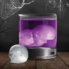 Pop Out Silicone Skull Ice Tray