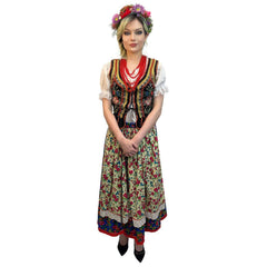 Premiere Authentic Polish Dirndl Adult Costume