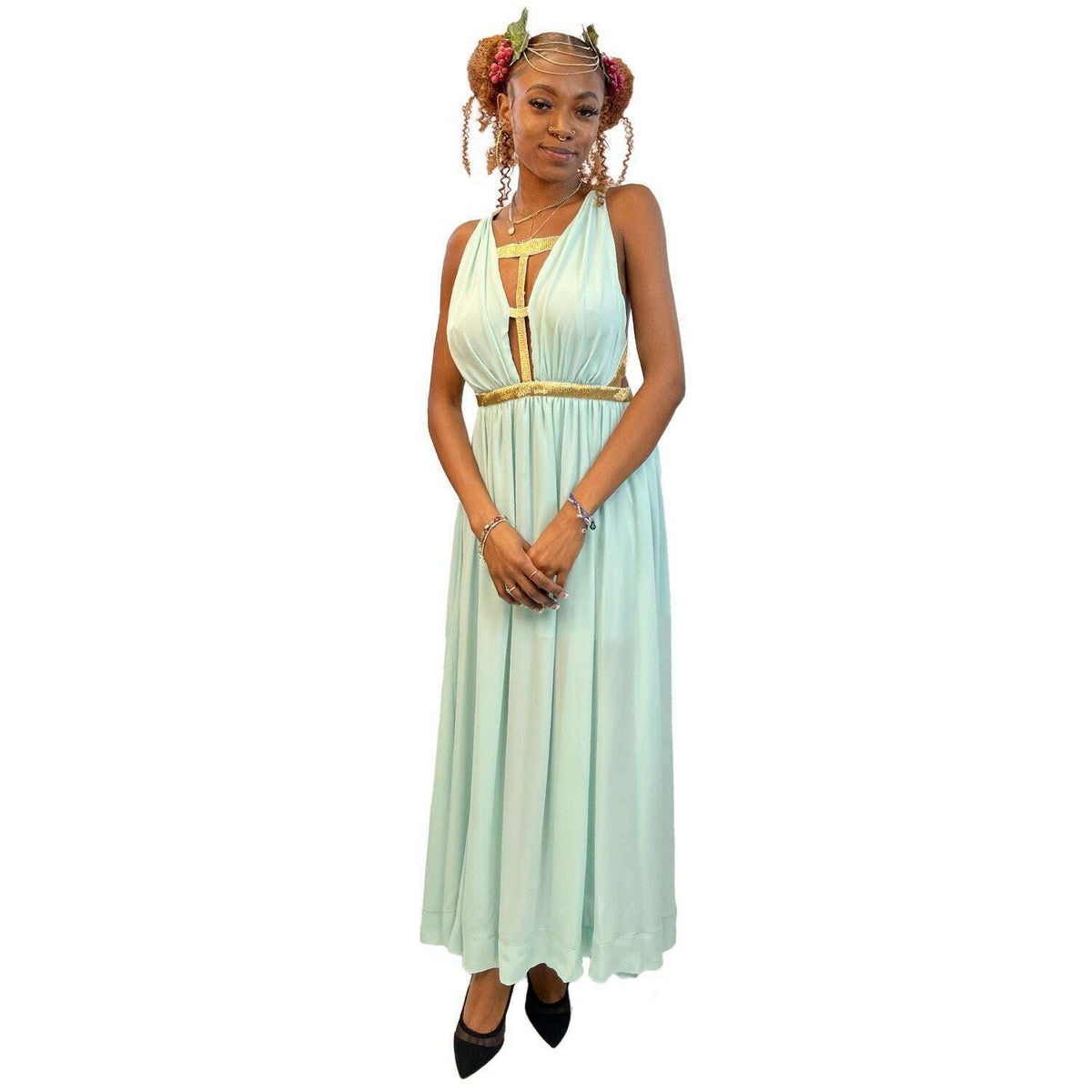 Premiere Baby Blue Amphitrite Grecian Goddess Adult Costume