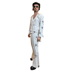 Premiere Two-Piece Rock and Roll Elvis Adult Costume