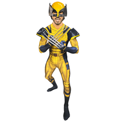 Premiere Wolverine Inspired Cosplay Jumpsuit Adult Costume