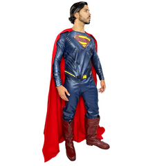 Premium Justice League Superman Cosplay Adult Costume