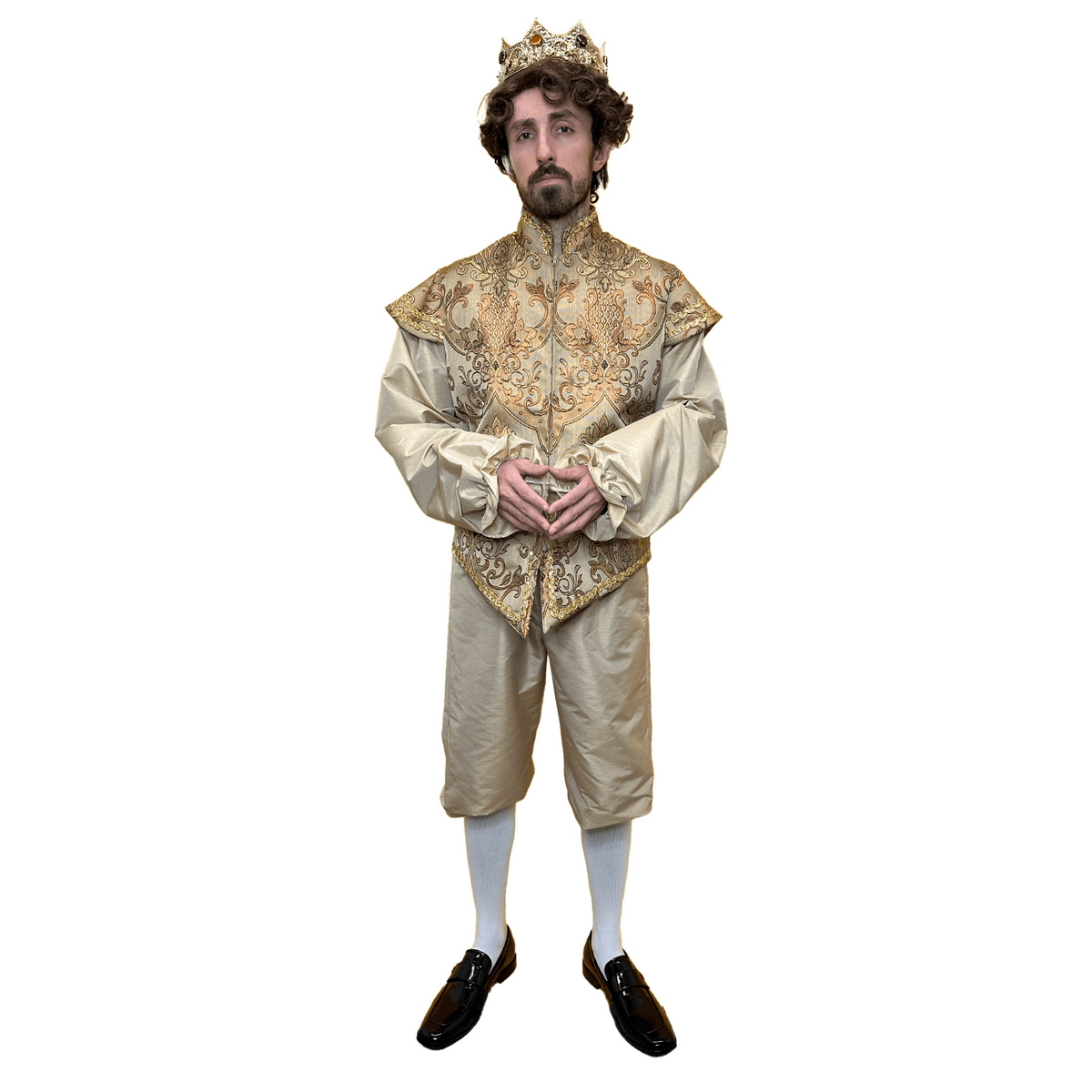 Premium Medieval Era Prince Tom Men's Costume