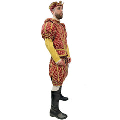 Premium Medieval Golden Lord Adult Costume