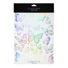 Pretty Fly Holographic Butterfly Temporary Tattoo Pack