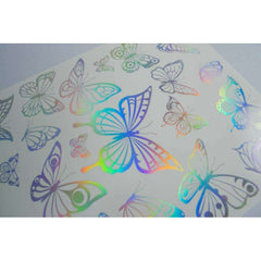 Pretty Fly Holographic Butterfly Temporary Tattoo Pack