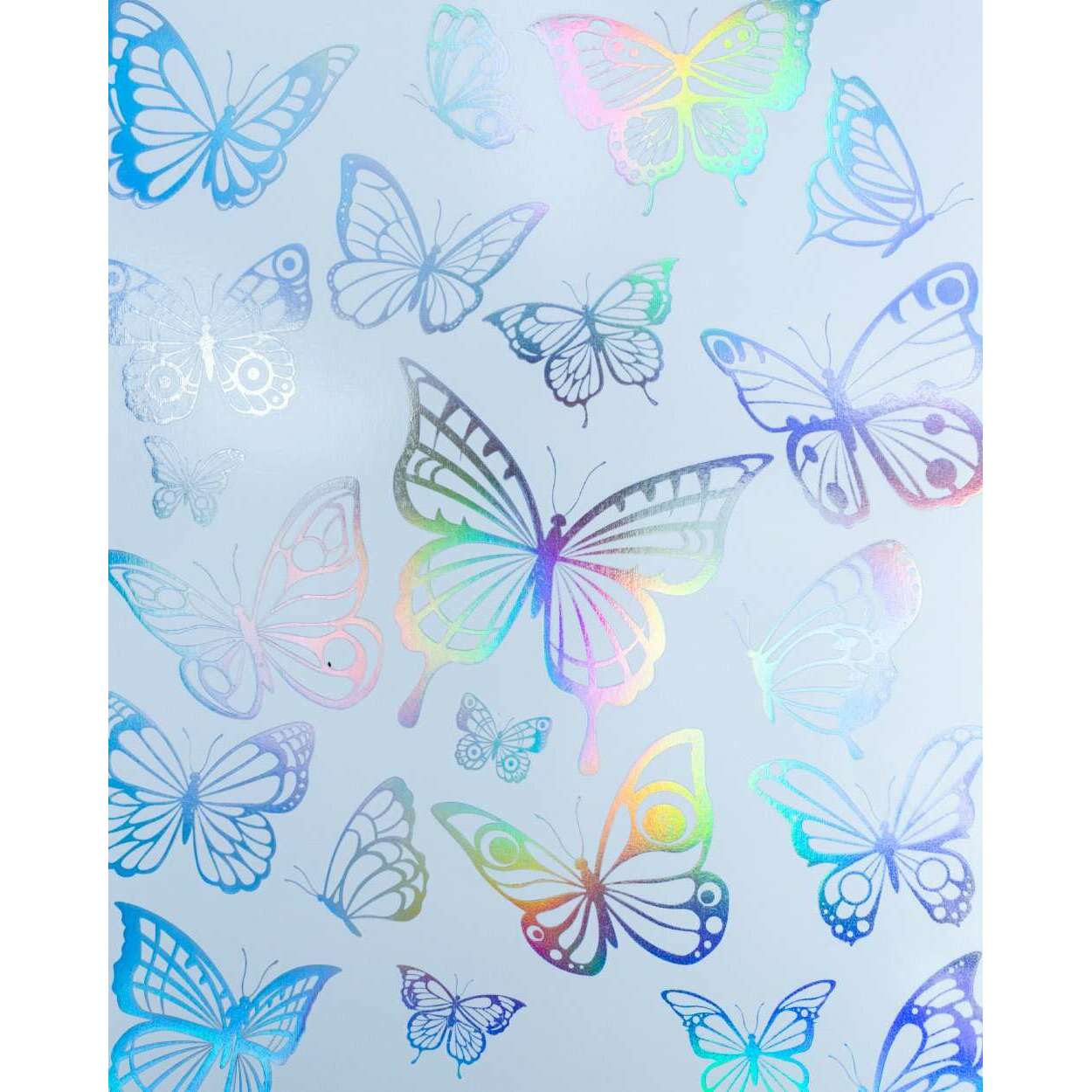 Pretty Fly Holographic Butterfly Temporary Tattoo Pack