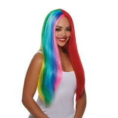 Primary Rainbow Wig