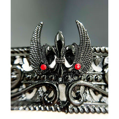 Prince Of Darkness Metal Skull Crown