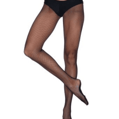 Professional Black Fishnet Tights