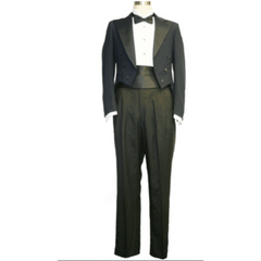 Professional Blue Victorian Tailcoat Suit Adult Costume