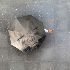 Pug Animal Umbrella