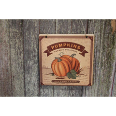 Pumpkin Farm Fall Harvest Wall Decor