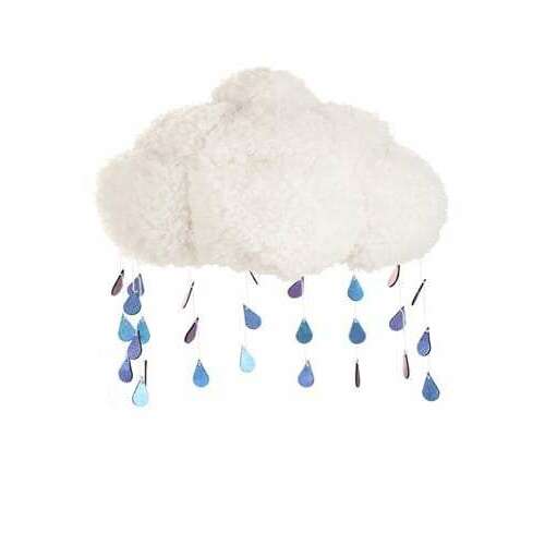 Rain Cloud Plush Hat