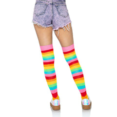 Rainbow Leg Warmers