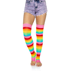 Rainbow Leg Warmers