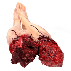 Realistic Bloody Cut Off Female Legs Pair