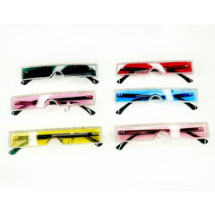 Rectangle Gem Sunglasses