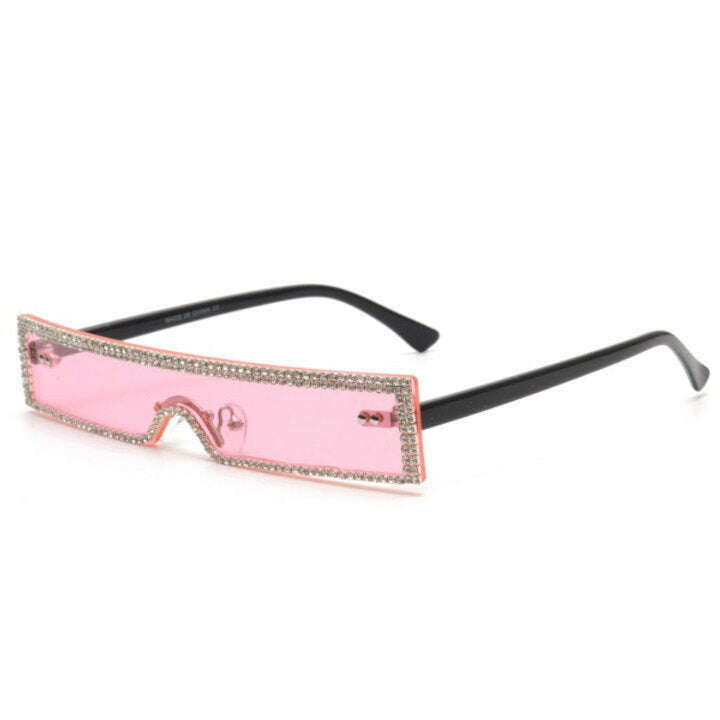 Rectangle Gem Sunglasses