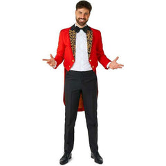 OppoSuits Red Ringleader Circus Tailcoat Men's Costume