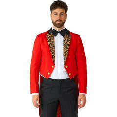 OppoSuits Red Ringleader Circus Tailcoat Men's Costume