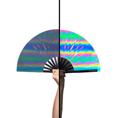 Reflective Rainbow Fan