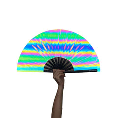 Reflective Rainbow Fan