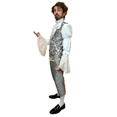 Regal Ornate Colonial Lord Luke Men's Costume