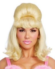 Blonde Retro Bouffant Wig