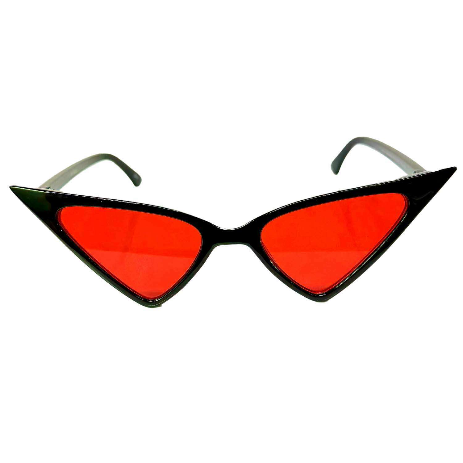 Retro Triangle High Pointed Cat Eye Sunglasses