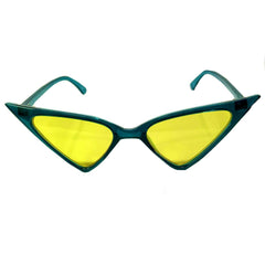 Retro Triangle High Pointed Cat Eye Sunglasses