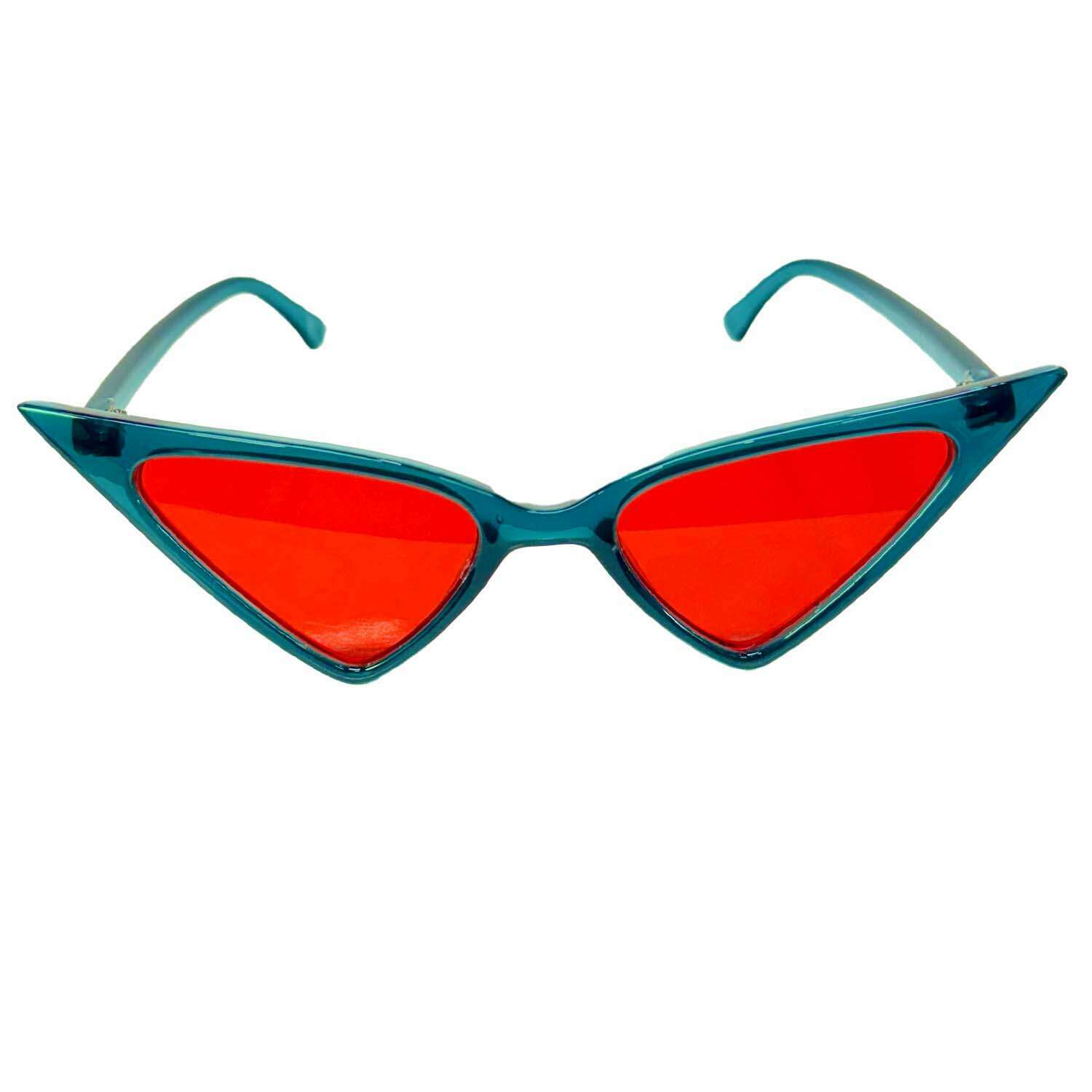 Retro Triangle High Pointed Cat Eye Sunglasses