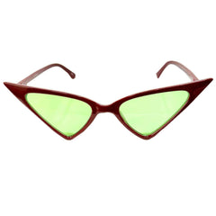 Retro Triangle High Pointed Cat Eye Sunglasses