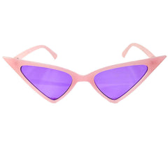 Retro Triangle High Pointed Cat Eye Sunglasses