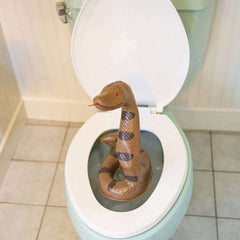 Rising Toilet Snake Prank