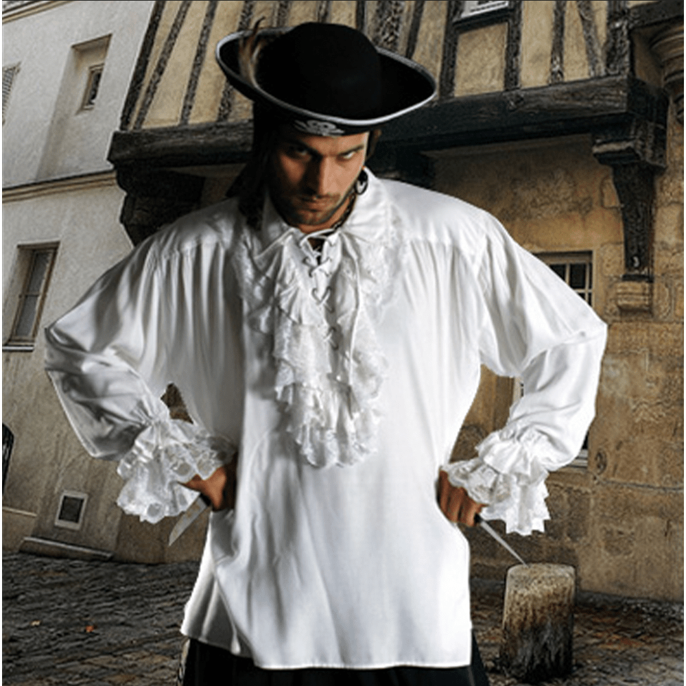 Roberto Confresi Pirate Shirt White