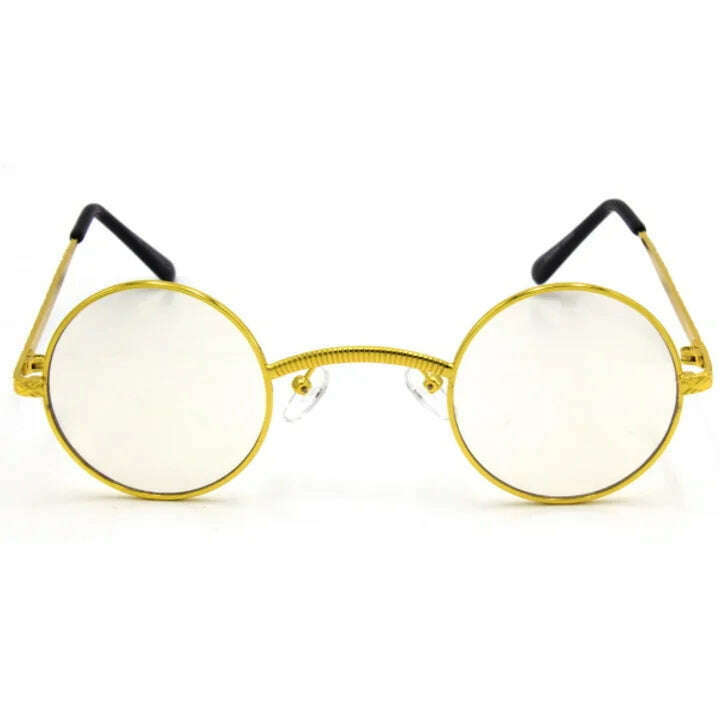 Round Frames Long Bridge Glasses